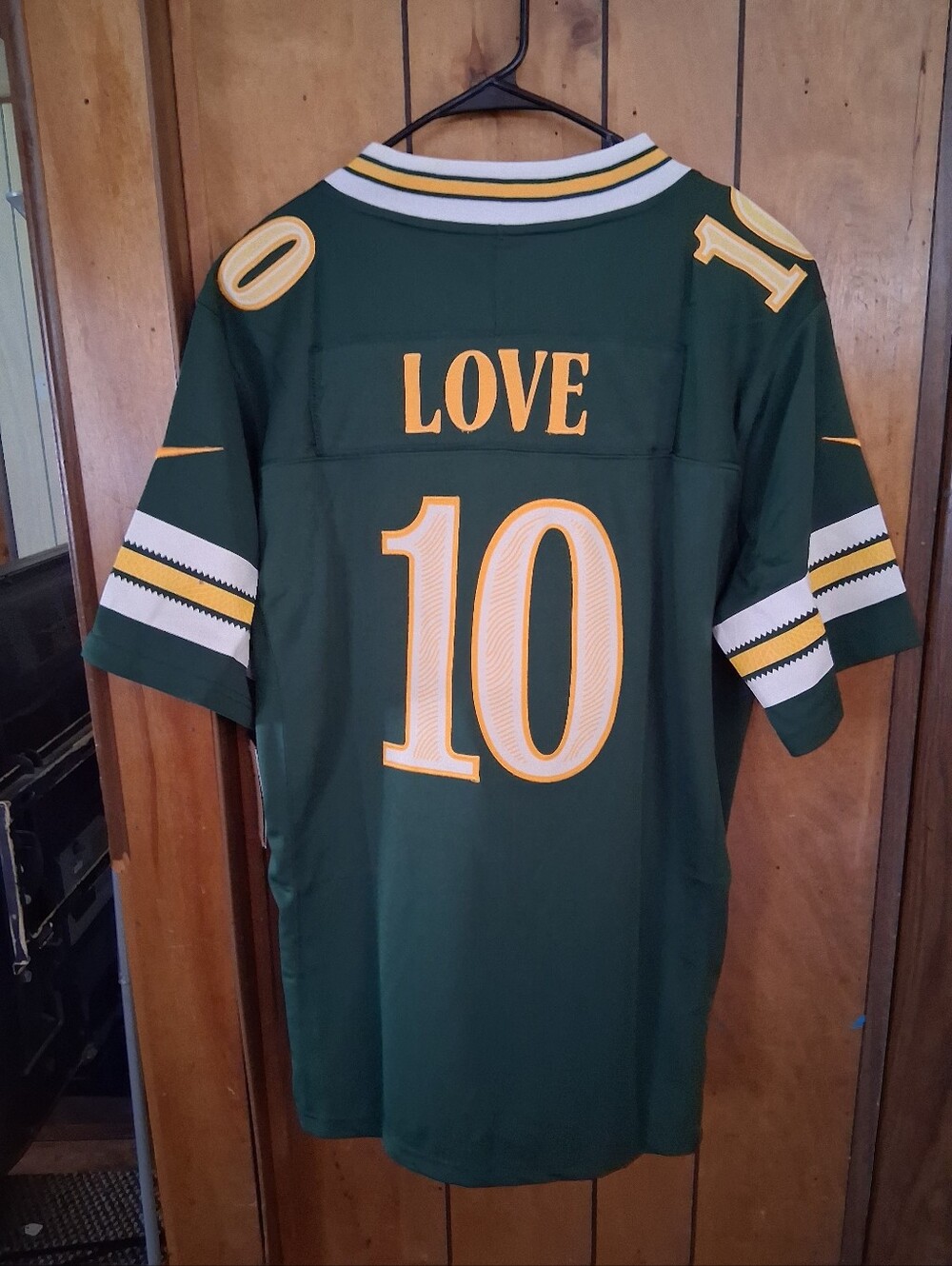 Mystery Card With Green Bay Packers Jordan Love fuse Medium rivalry jersey
